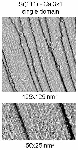 Single-domain Ca-Si(111)3×1.